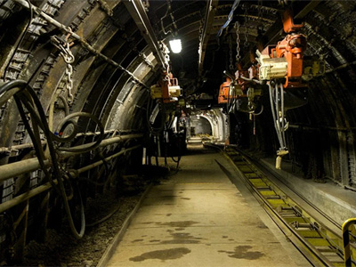 Monitorização de passagens de minas de carvão
